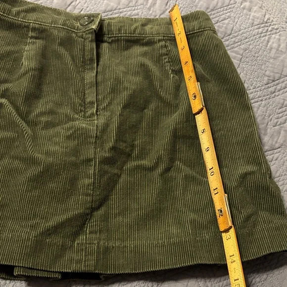 Juicy Couture Olive Corduroy Skirt - Picture 5 of 7